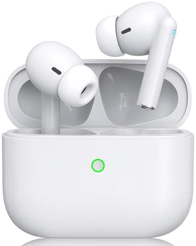 iLove Wireless Earbuds,Bluetooth 5.4 Headphones in Ear with Charging Case,HiFi Stereo Sound,IPX8 Waterproof Earphones,48H Playtime,Touch Control Wireless Headphones for iOS/iPhone/Android